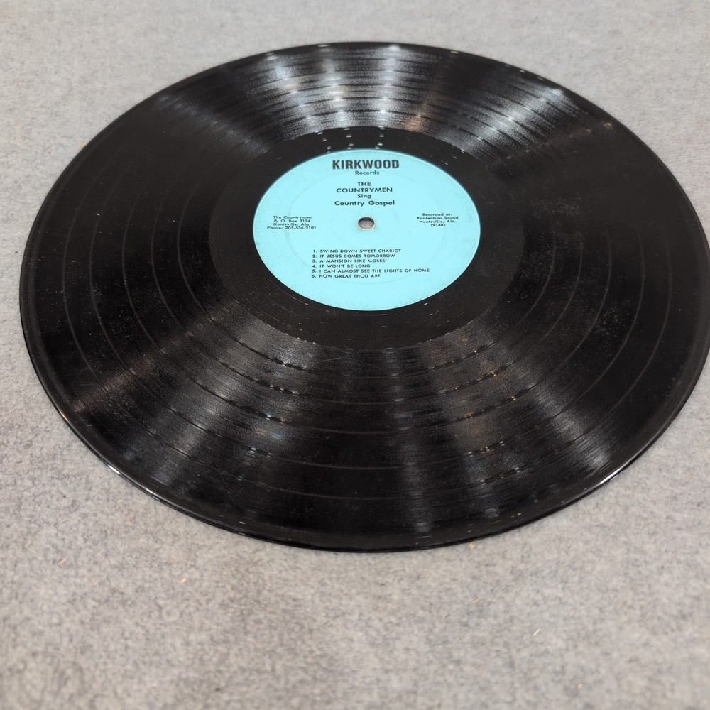 The Countrymen Sing Country Gospel Vinyl LP Kirkwood Records Huntsville Alabama - Picture 5 of 6